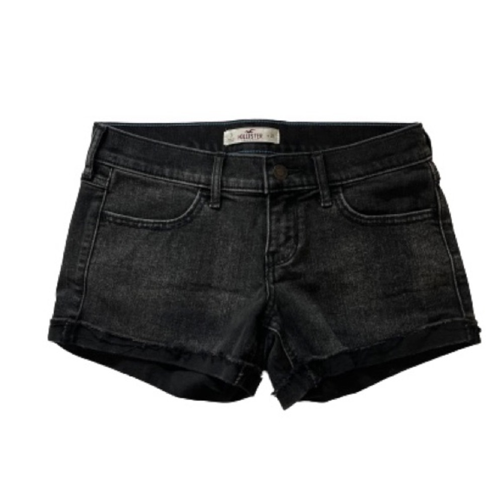 Hollister Black Jean Shorts for Women size 26
